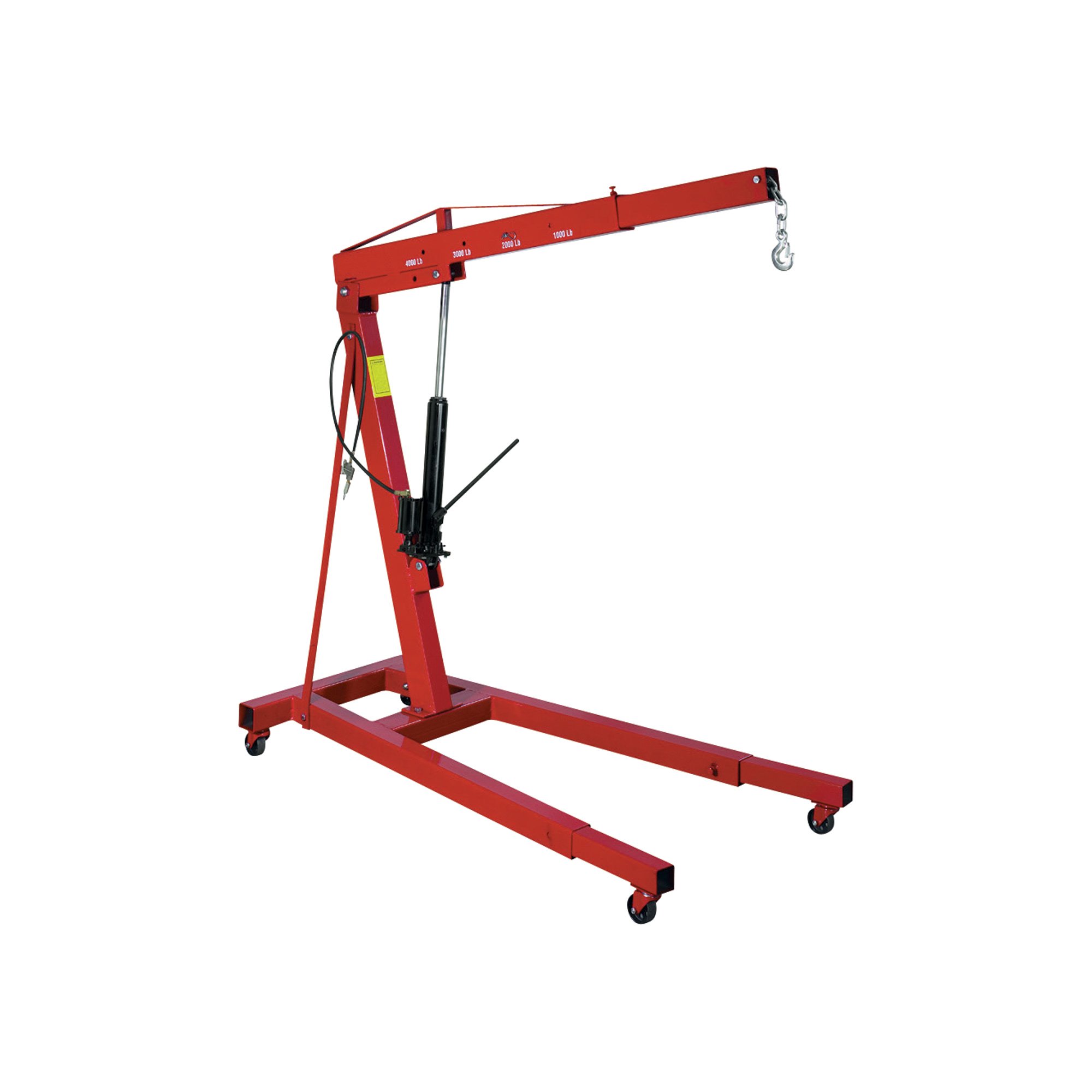 Southern Equipment Air Hydraulic Engine Hoist — 2 Ton Capacity